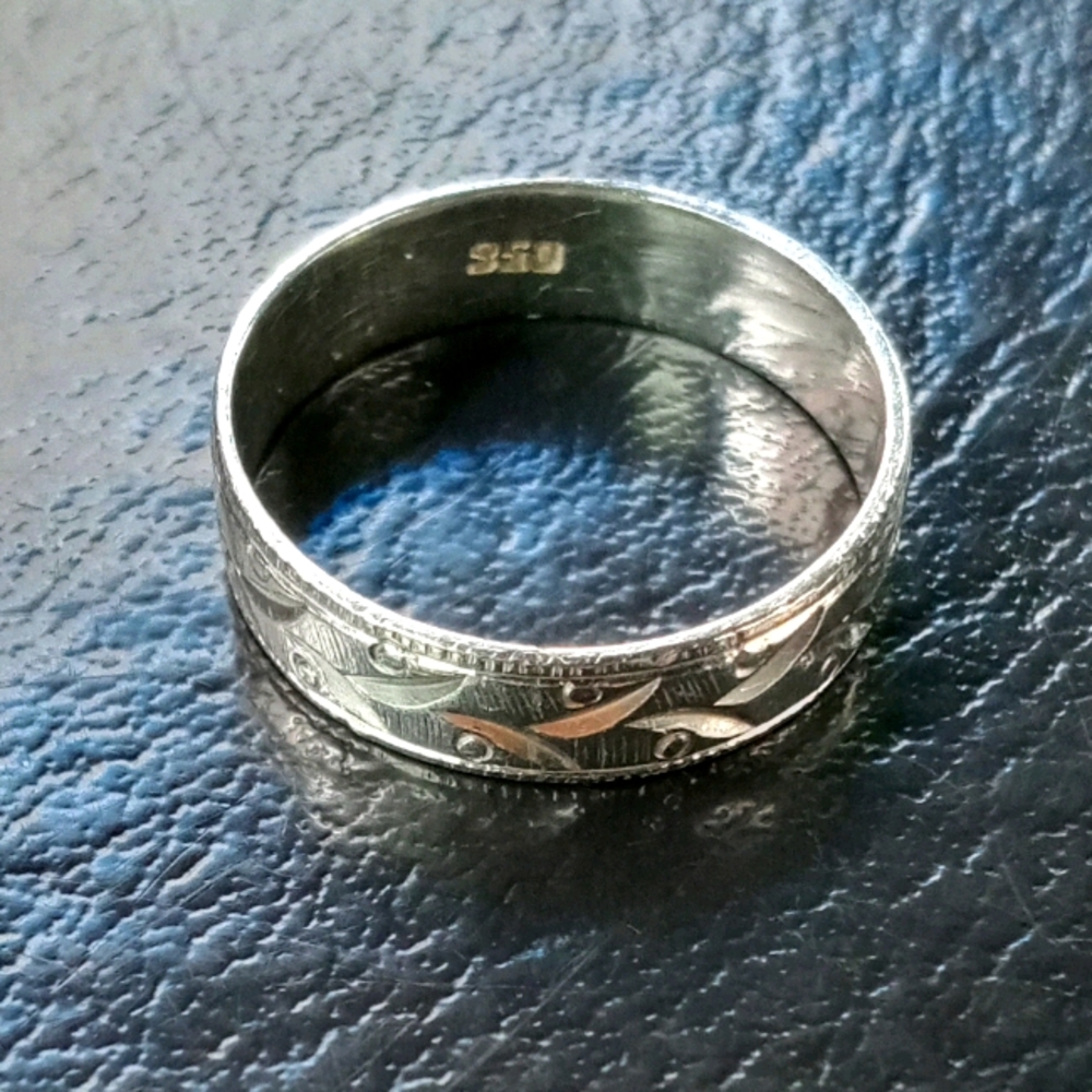 Sterling silver ring